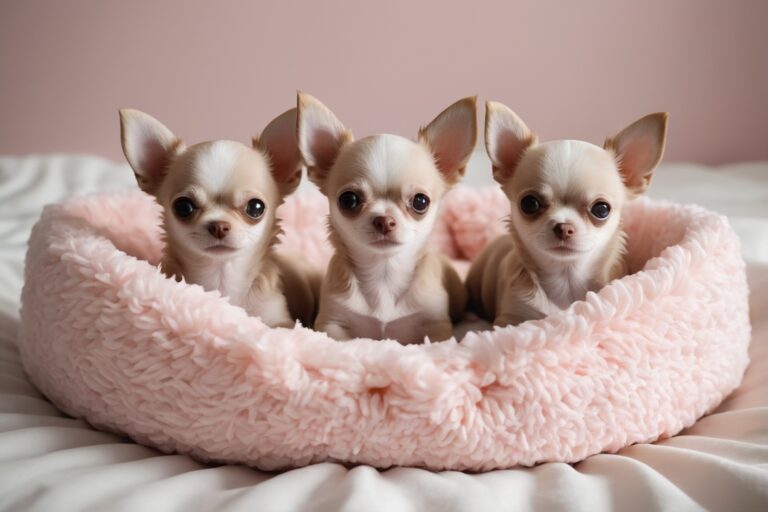 How do I ensure Chihuahua puppies are nursing properly?