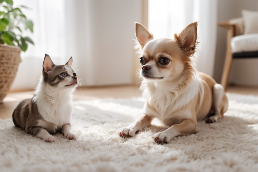 Introducing a Chihuahua to a Cat